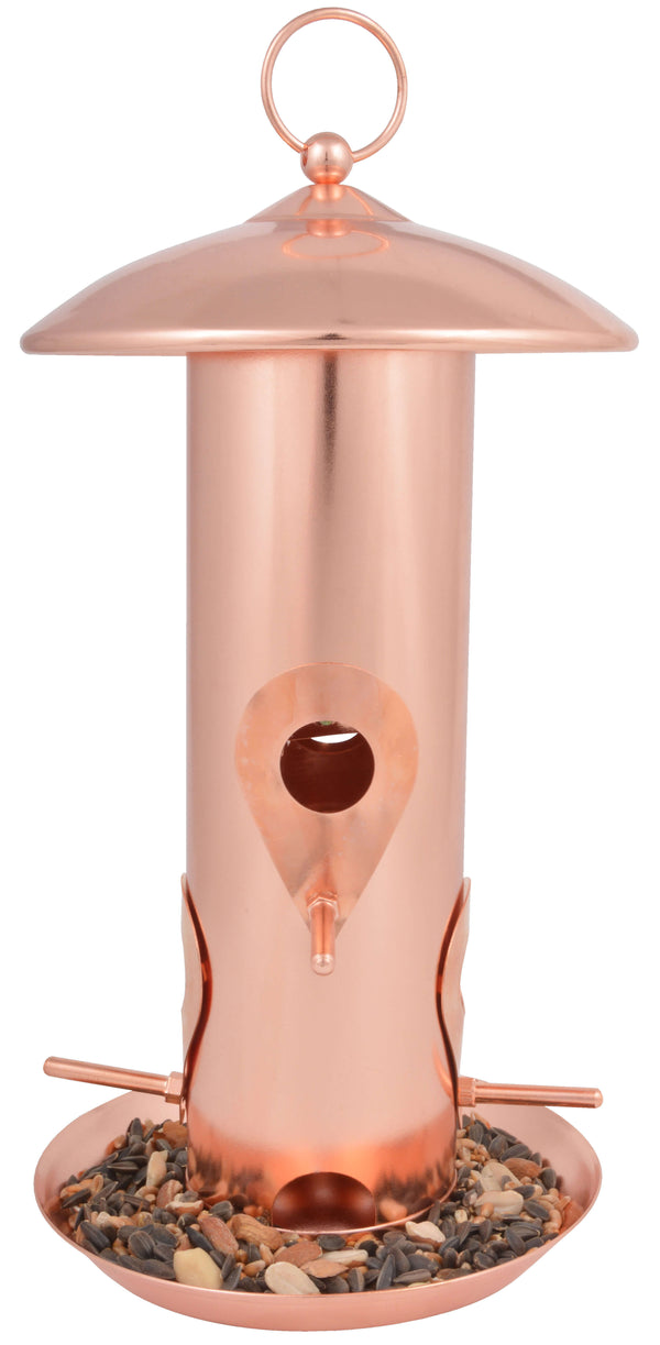 Copper Seed Feeder
